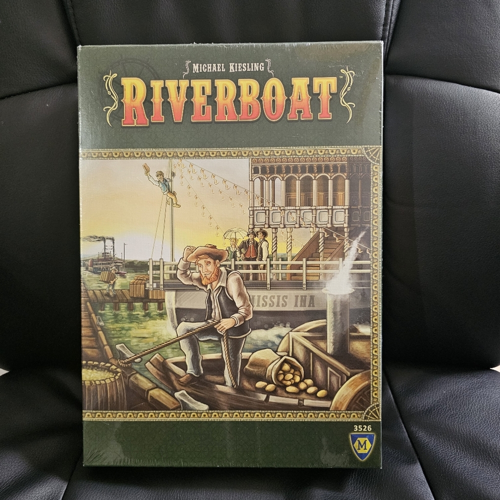 Riverboat Board Game by Michael Kiesling (SEALED)
